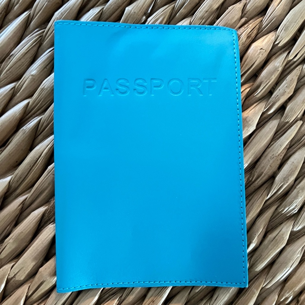 Blue Passport Cover